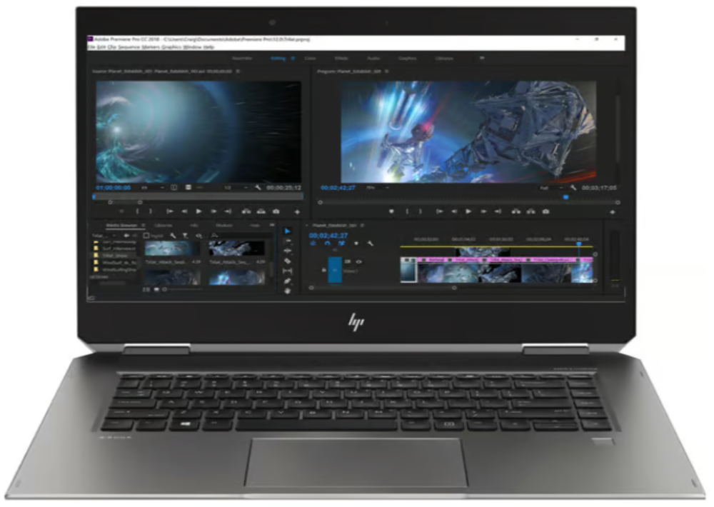 HP Zbook Studio x360 G5 i7-8 Gen 32 RAM 1 TB SSD